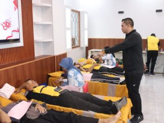 Aksi Kemanusiaan Polres Sidrap: Setetes Darah, Sejuta Harapan