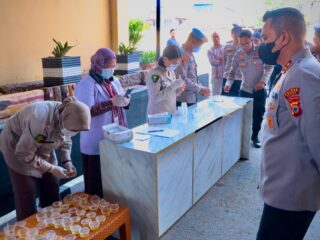 Polres Sidrap Gelar Tes Urine, Fantry: Tidak Ada Toleransi !