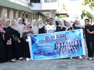 Pimpin Jalan Sehat, Bupati Sidrap Tekankan Peran Kampus dalam Pembangunan Daerah