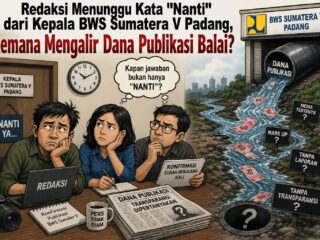 Menanti Kata "Nanti" Kepala BWS Sumatera V, Ke Mana Mengalir Dana Publikasi Balai?
