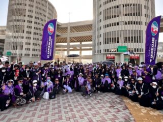 Jamaah Haji Khusus An-Nur Maarif Jalani Lempar Jamarat di Mina, Lengkapi Rangkaian Puncak Haji 1447 H