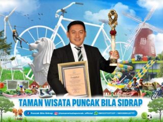 Taman Wisata Puncak Bila Jadi Destinasi Favorit Liburan Anak Sekolah di Sidrap