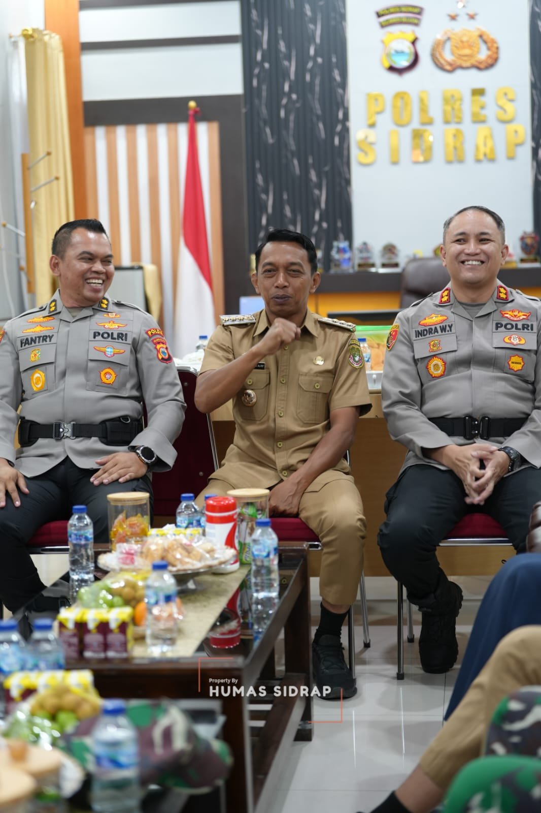 Farewell dan Welcome Kapolres Sidrap, Bupati Syaharuddin Harap Kolaborasi Terus Diperkuat