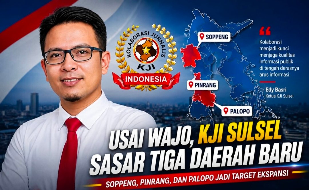 KJI Segera Terbentuk di Soppeng, Pinrang dan Palopo