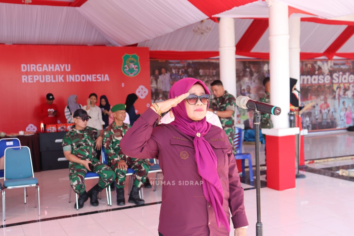 Wabup Nurkanaah Pimpin Gladi Bersih Jelang Upacara Kemerdekaan