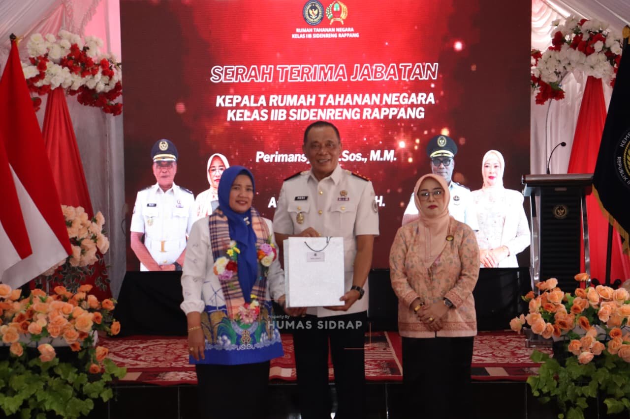Kepala Rutan Sidrap Berganti, Pemkab Terus Perkuat Kolaborasi