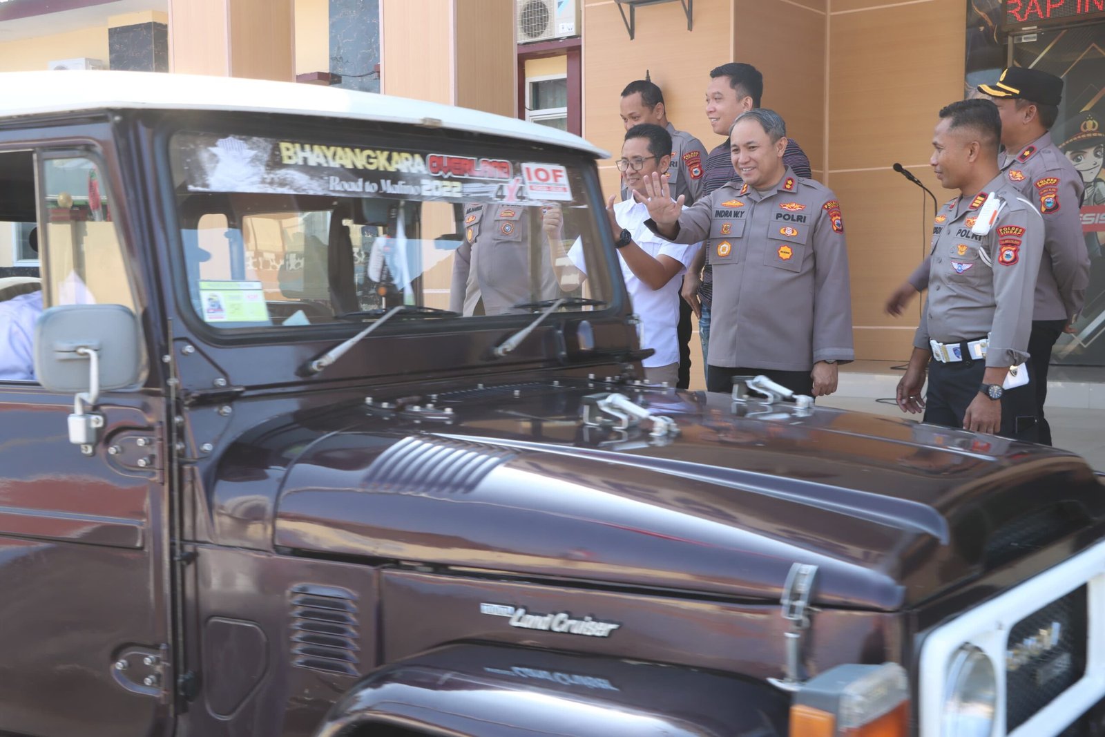 Kapolres Sidrap Lepas Secara Resmi Peserta Bhayangkara Off Road 2026