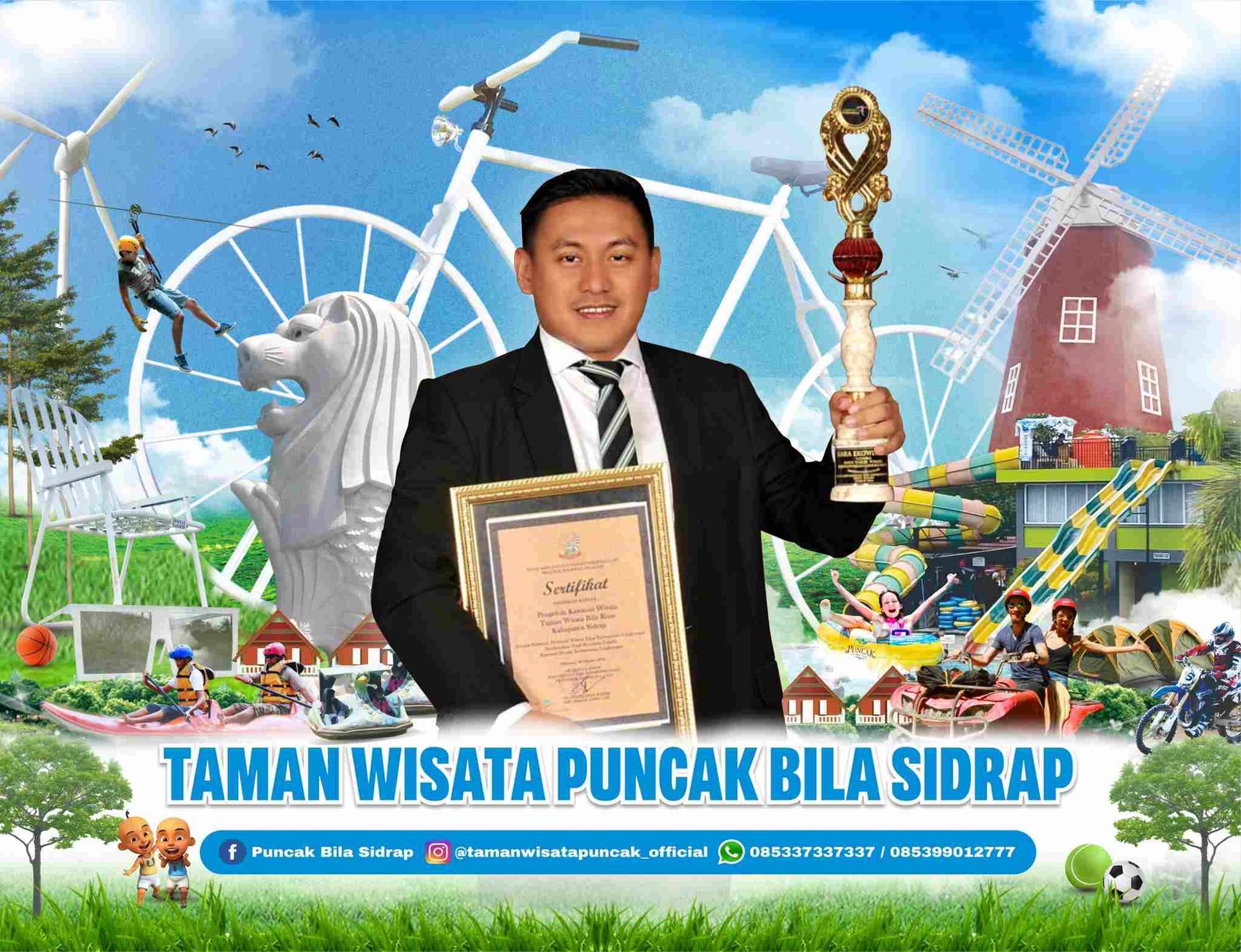 Puncak Bila Jadi Magnet Nasional, 400 Mobil KIDC Indonesia Siap Serbu Sidrap
