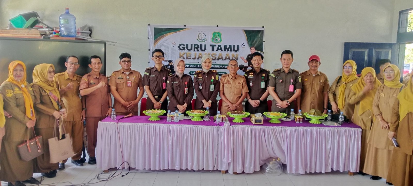 Kabid Dikdasmen Sidrap Hadiri Guru Tamu Kejari, Edukasi Hukum Diberikan Sejak Dini