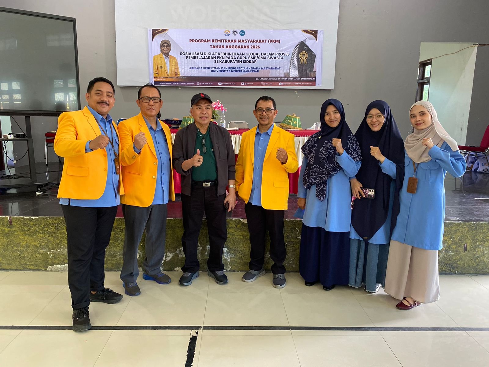 Dukung Reformasi Pendidikan, Tim Pengabdi UNM Bedah Permendikdasmen No. 1 Tahun 2026 Bersama Guru PPKn se-Kabupaten Sidrap