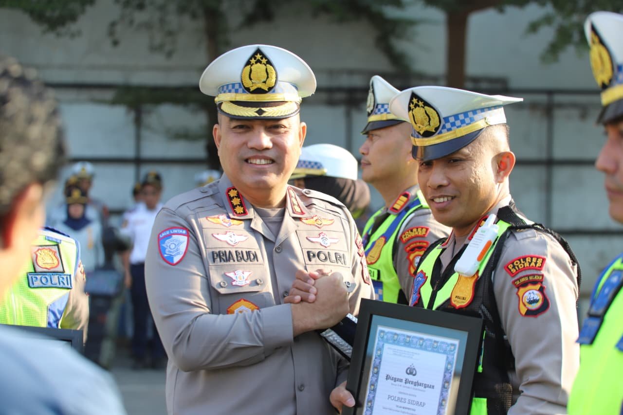 Kasat Lantas Polres Sidrap Apresiasi Kekompakan Personel, Sukses Raih Juara 1 Tingkat Polda Sulsel