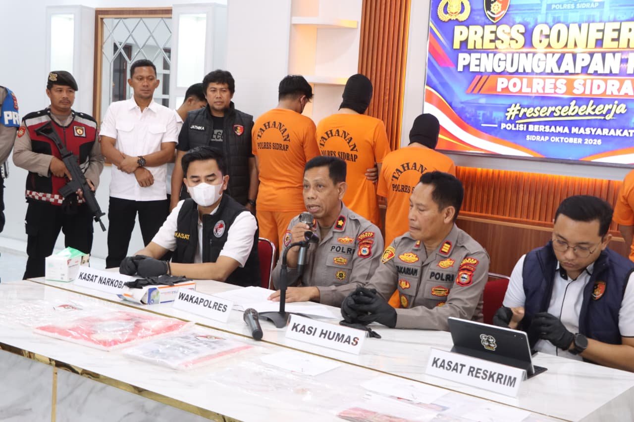Tipu Korban Hingga Ratusan Juta, Polres Sidrap Tangkap Pelaku Sobis di Balikpapan
